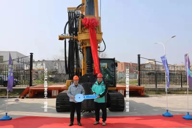 深耕北美市場—上海金泰第30臺(tái)定制化旋挖鉆機(jī)再次挺進(jìn)美國市場
