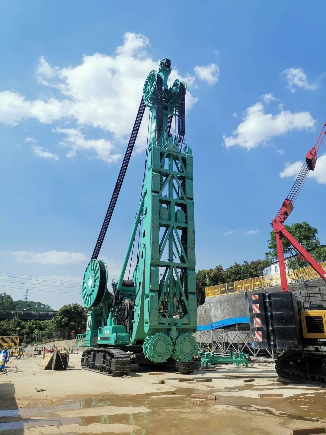  氣舉顯神威，金泰雙輪銑在大灣區再克百兆帕硬巖